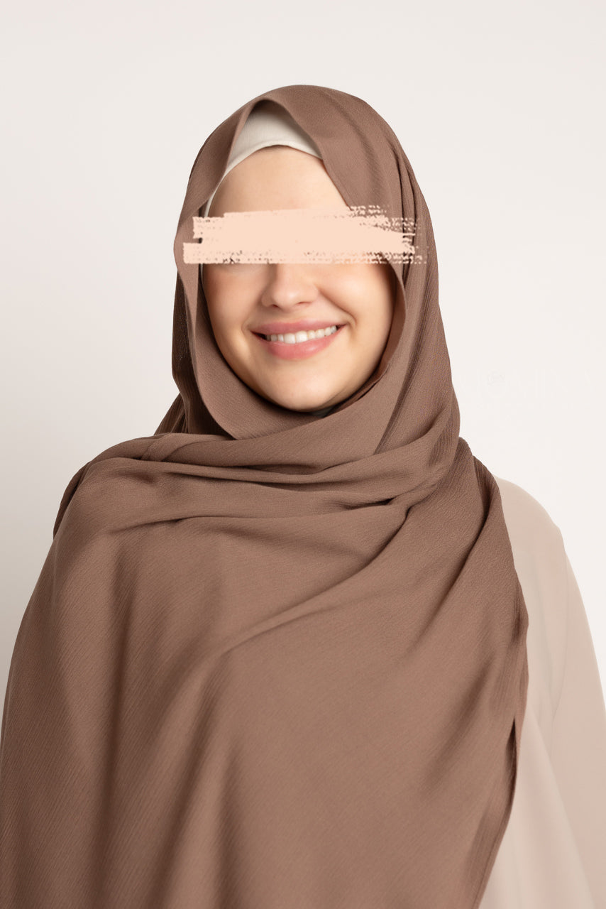 Premium Rayon Hijab - Brunette