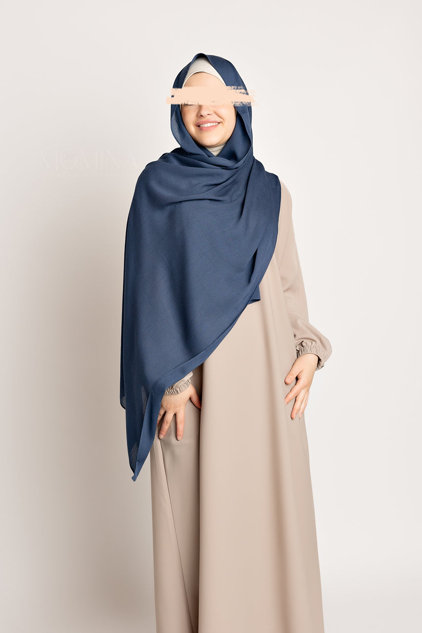 Premium Rayon Hijab - Cobalt