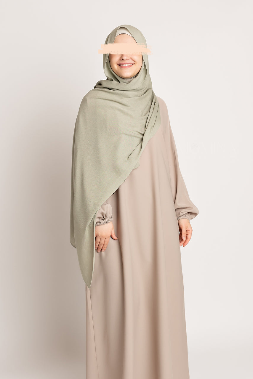 Premium Rayon Hijab - Sage Green