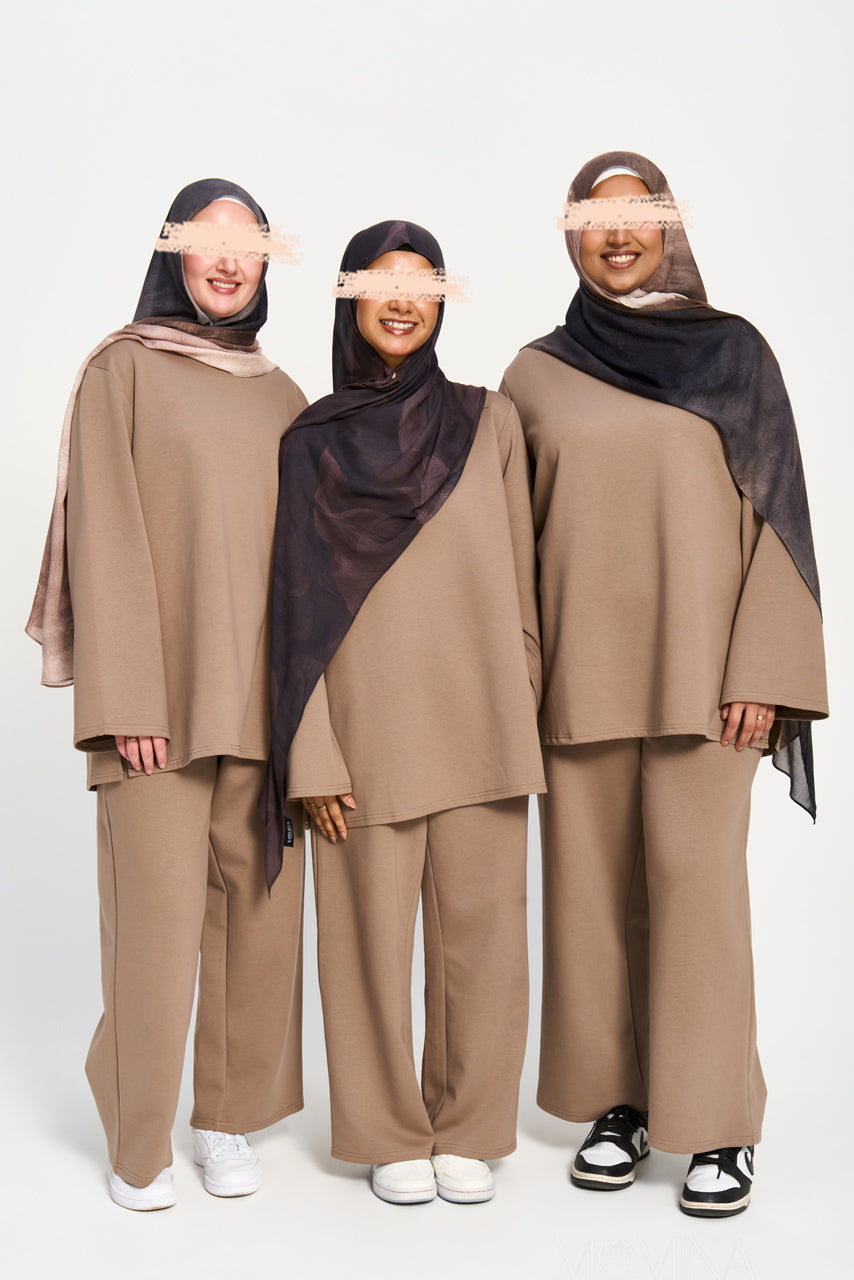 Premium Jersey Hijab - Raven | Momina Hijabs