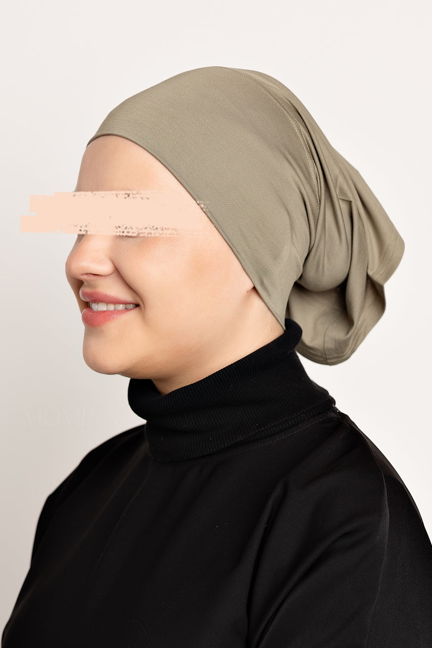 Bamboo Jersey Hijab Undercap - Soft Sage