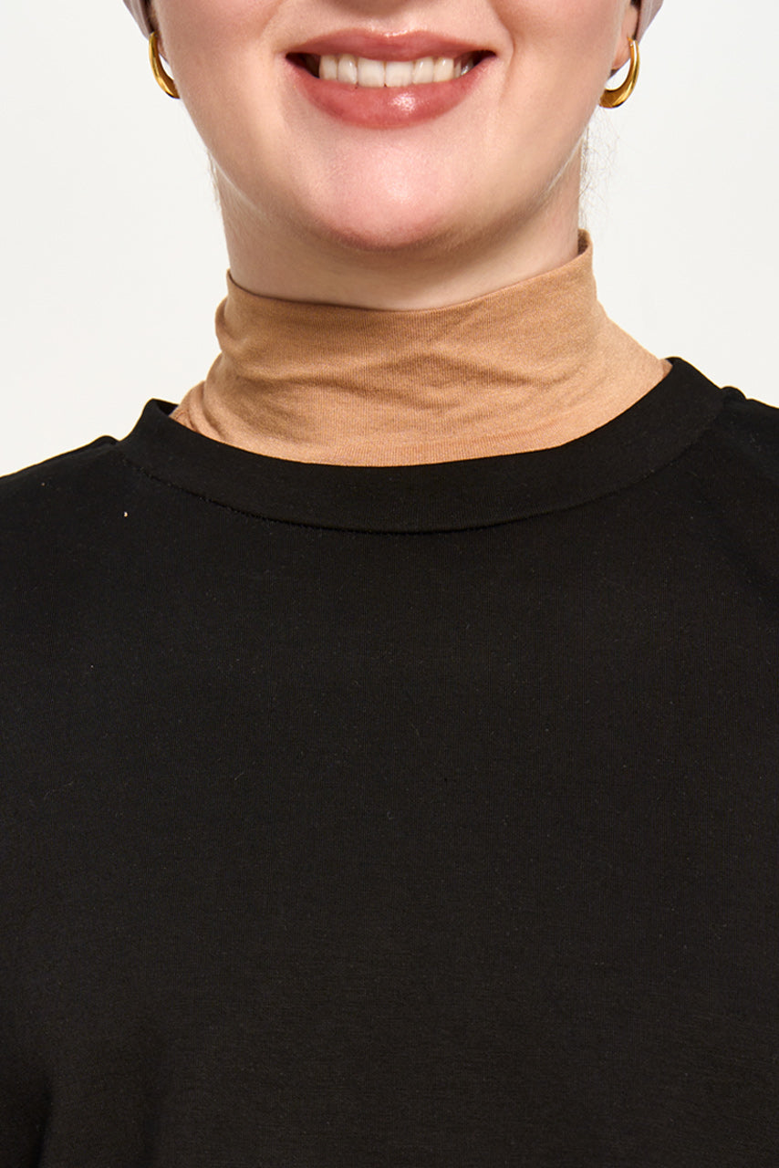 Modest Neck Cover - Tan