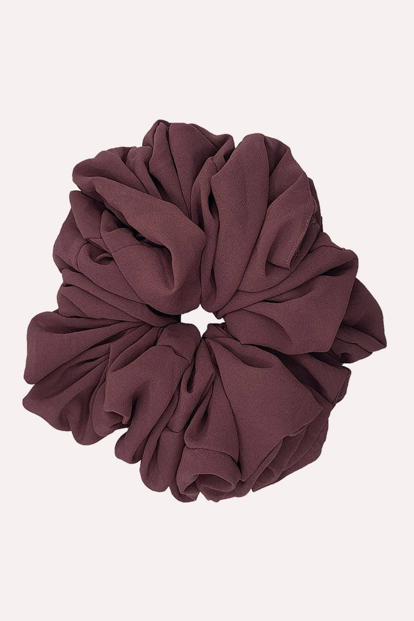 Chiffon Hijab Scrunchie - Amethyst - Momina Modestwear