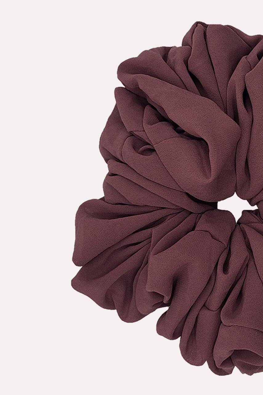 Chiffon Hijab Scrunchie - Amethyst - Momina Modestwear