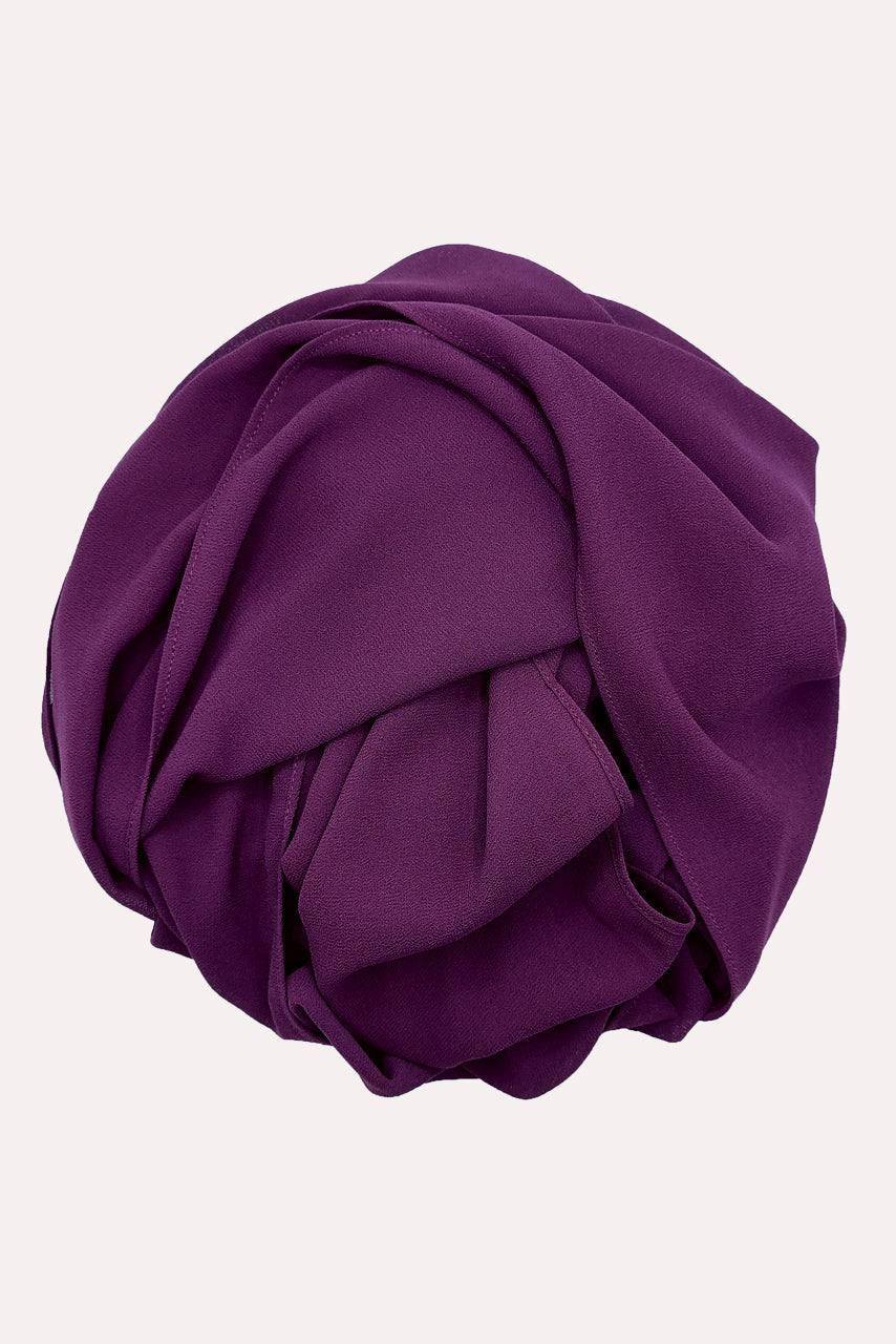 Classic Chiffon Hijab - Viola - Momina Modestwear