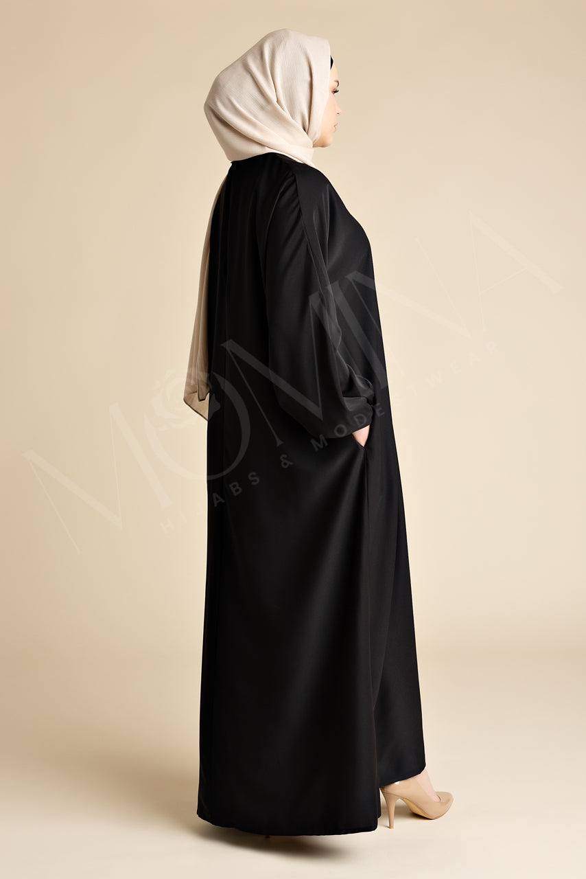 Classic Luxe Relaxed Abaya - Arwaa - Momina Hijabs