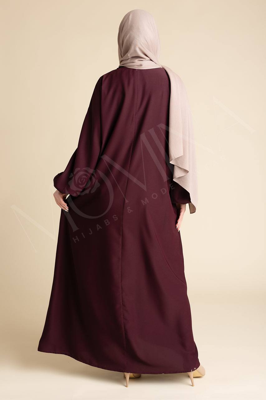 Classic Luxe Relaxed Abaya - Asma - Momina Hijabs
