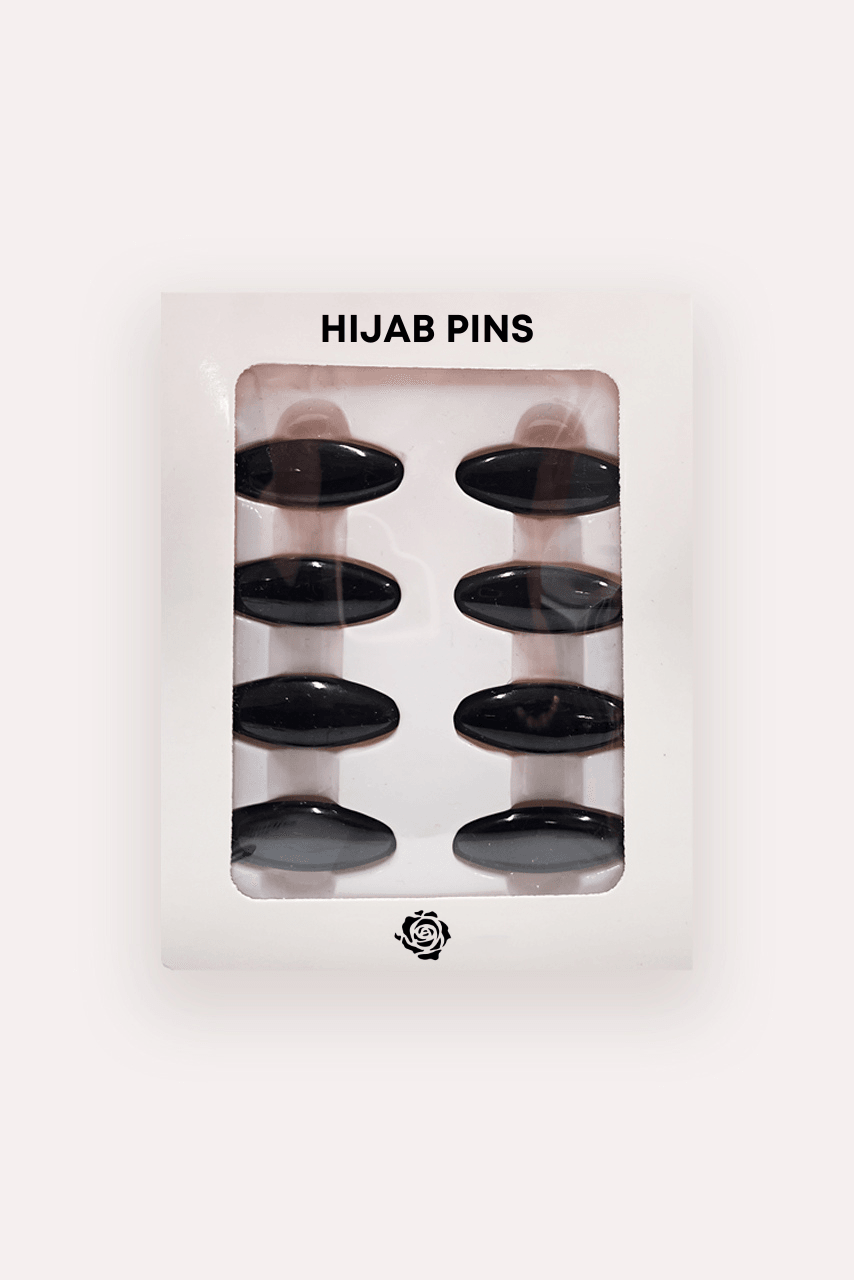 Hijab Pins - Black - Momina Hijabs & Modestwear