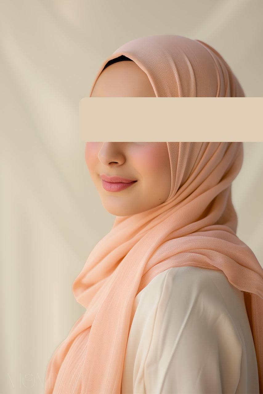 Luxury Maxi Modal Hijab - Sorbet - Momina Hijabs & Modestwear™