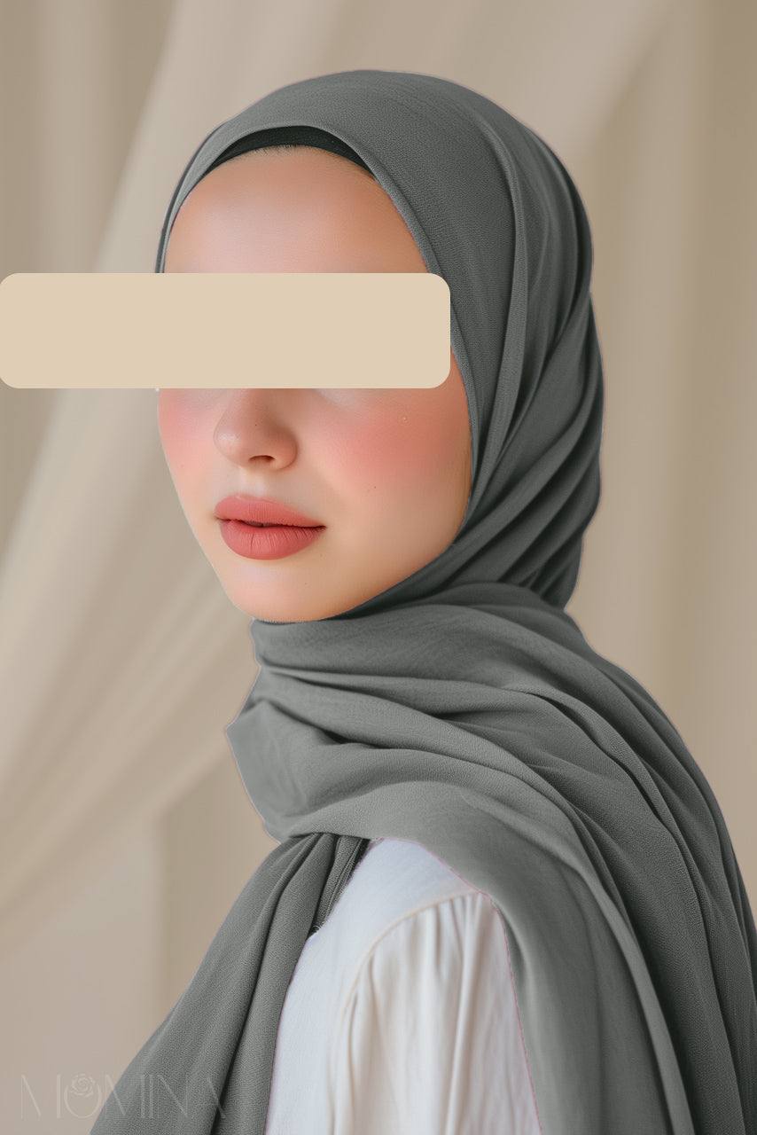 Luxury Modal Hijab - Anchor - Momina Hijabs