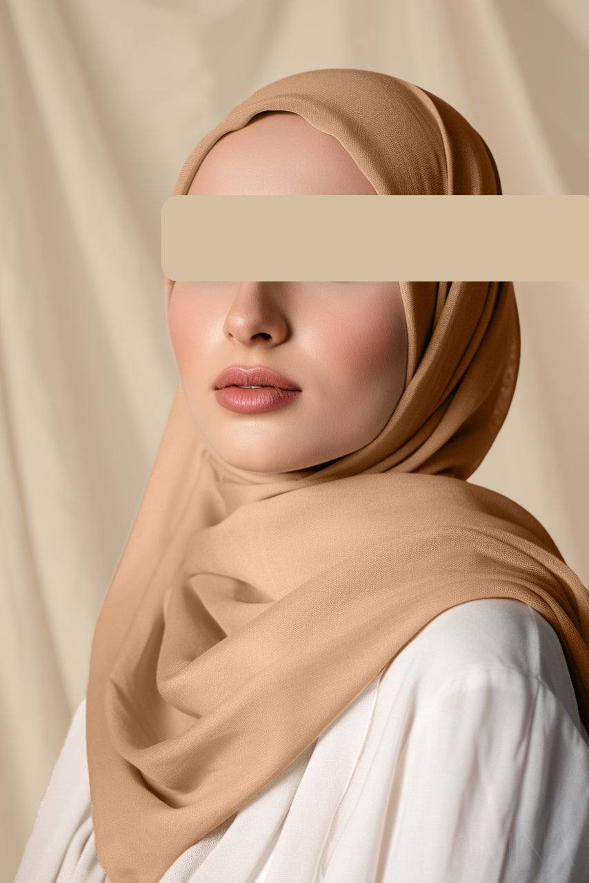 Luxury Modal Hijab - Nutmeg - Momina Hijabs & Modestwear™