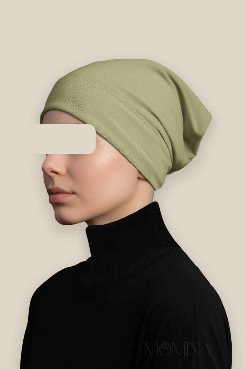 Matching Premium Jersey Hijab & Undercap Set - Jalapeno - Momina Hijabs