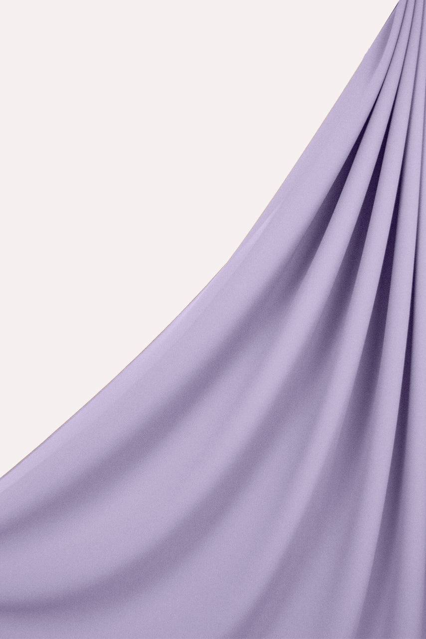 Hanging Premium Chiffon in Misty Lilac by Momina Hijabs