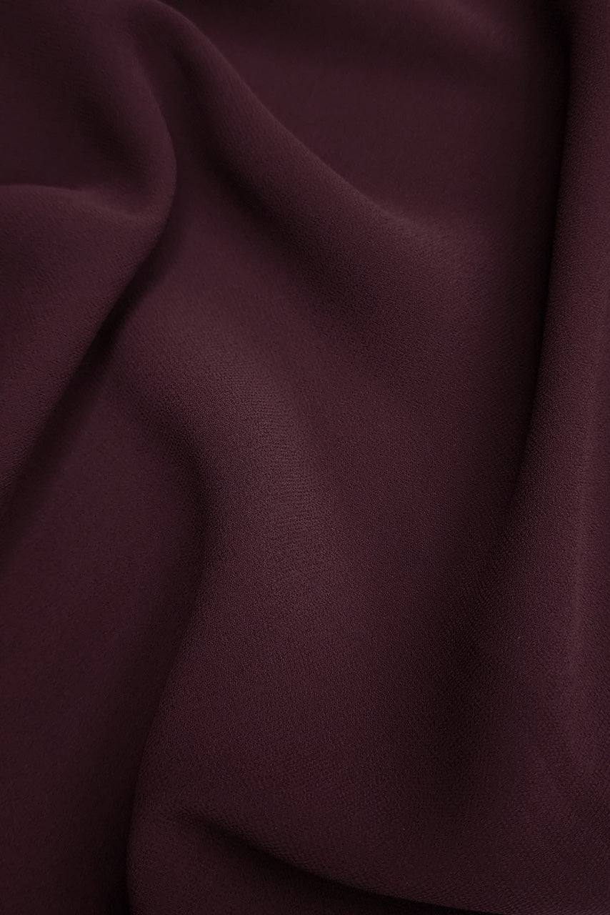 Premium Chiffon Hijab - Plum - Momina Modestwear