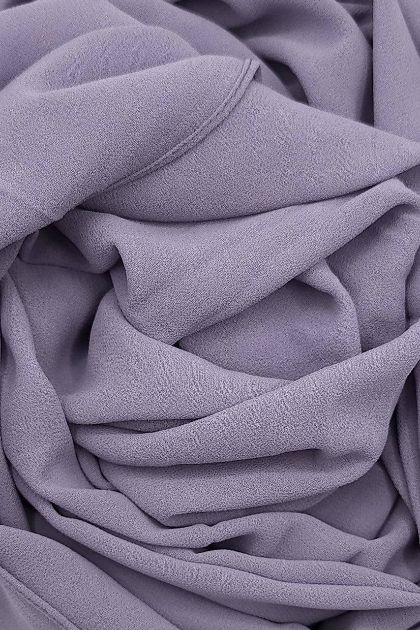 Premium Chiffon Hijab - Thistle - Fabric