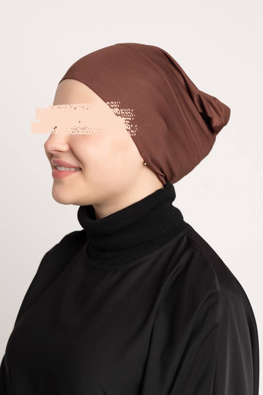 Premium Hijab Undercap - Chocolate Chip - Momina Hijabs & Modestwear