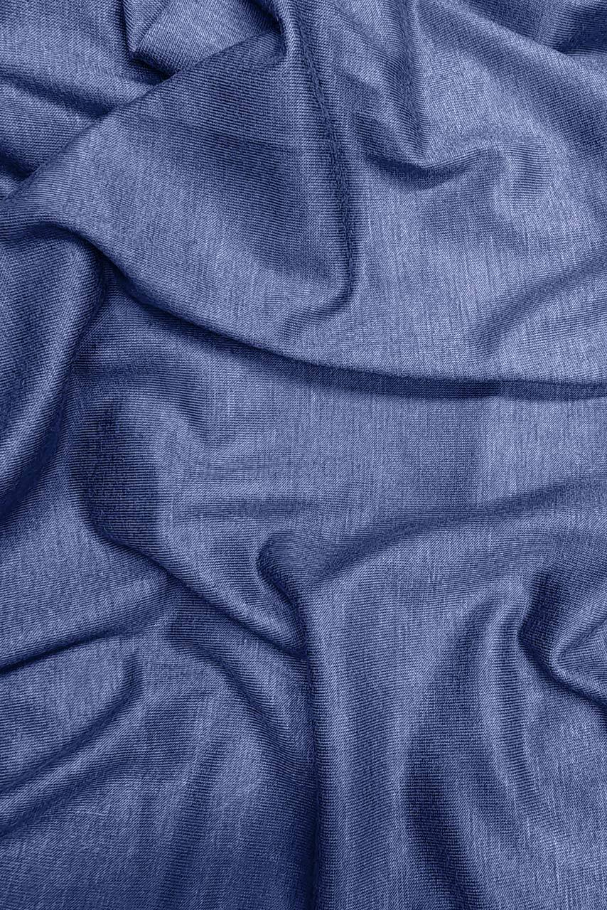 Premium Jersey Hijab - Blue Ink - Momina Modestwear