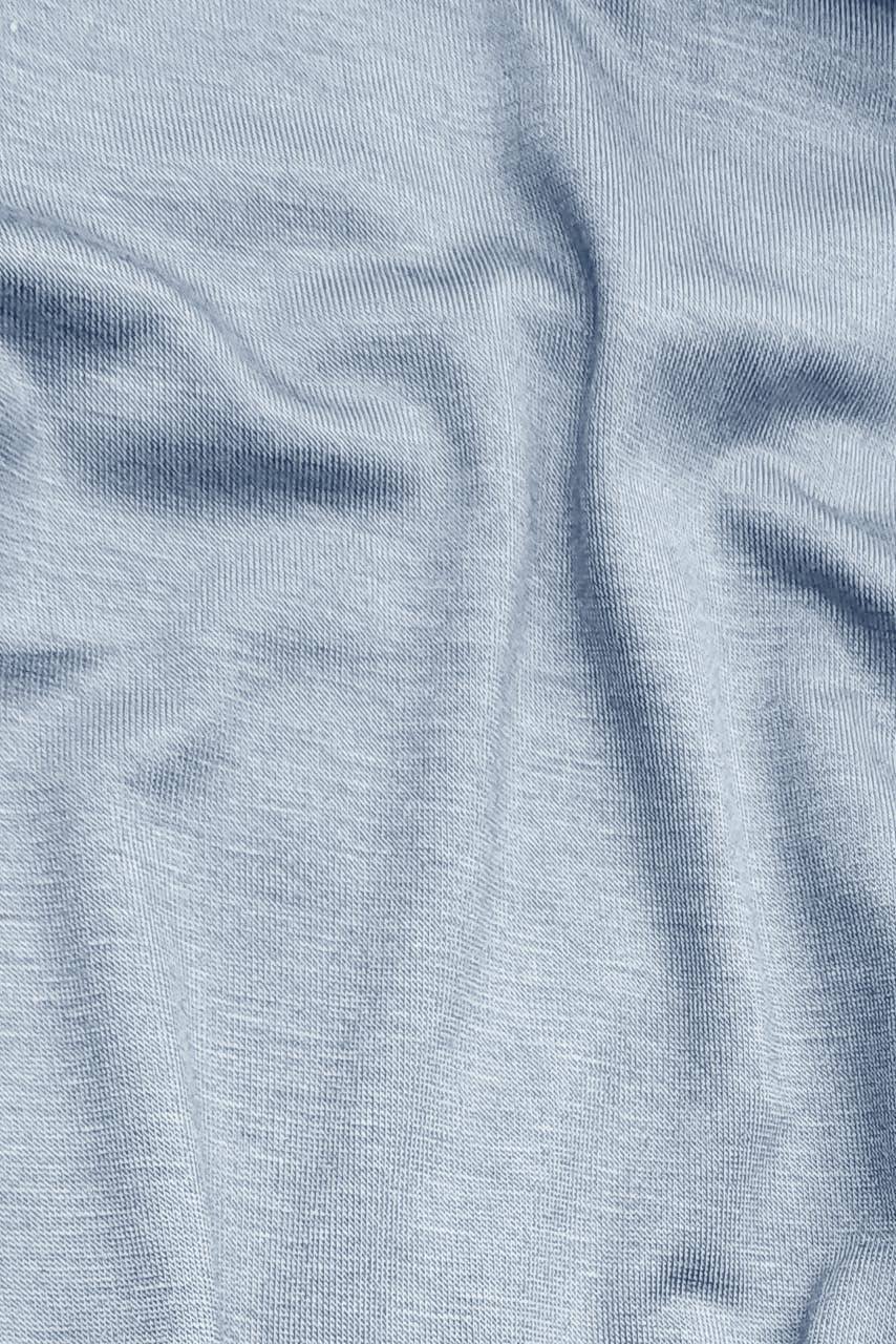 Fabric close up image of Crystal Blue Hijab by Momina Hijabs