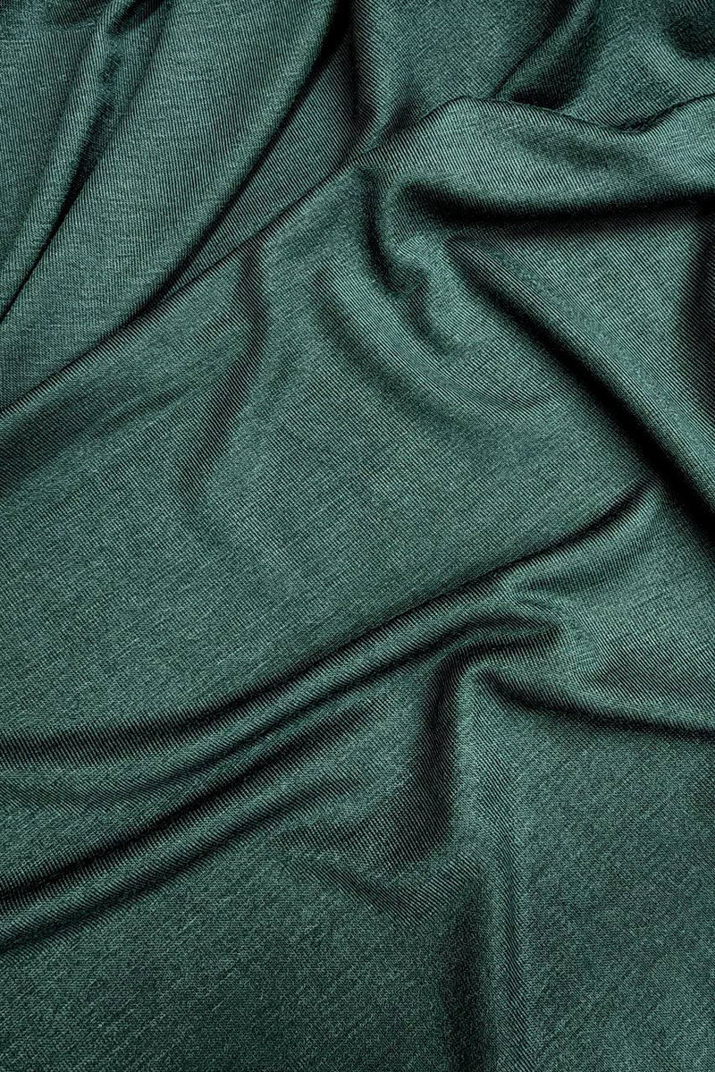 Premium Maxi Jersey Hijab - Evergreen
