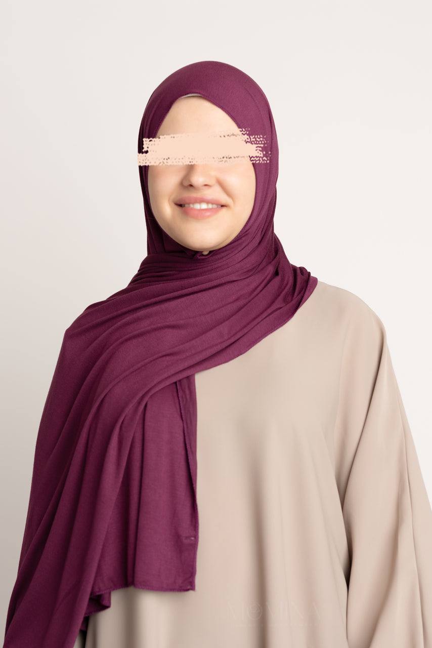 Premium Jersey Hijab - Mahogany - Momina Hijabs & Modestwear