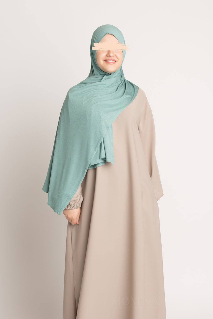 Premium Jersey Hijab - Pale Mint - Momina Hijabs & Modestwear