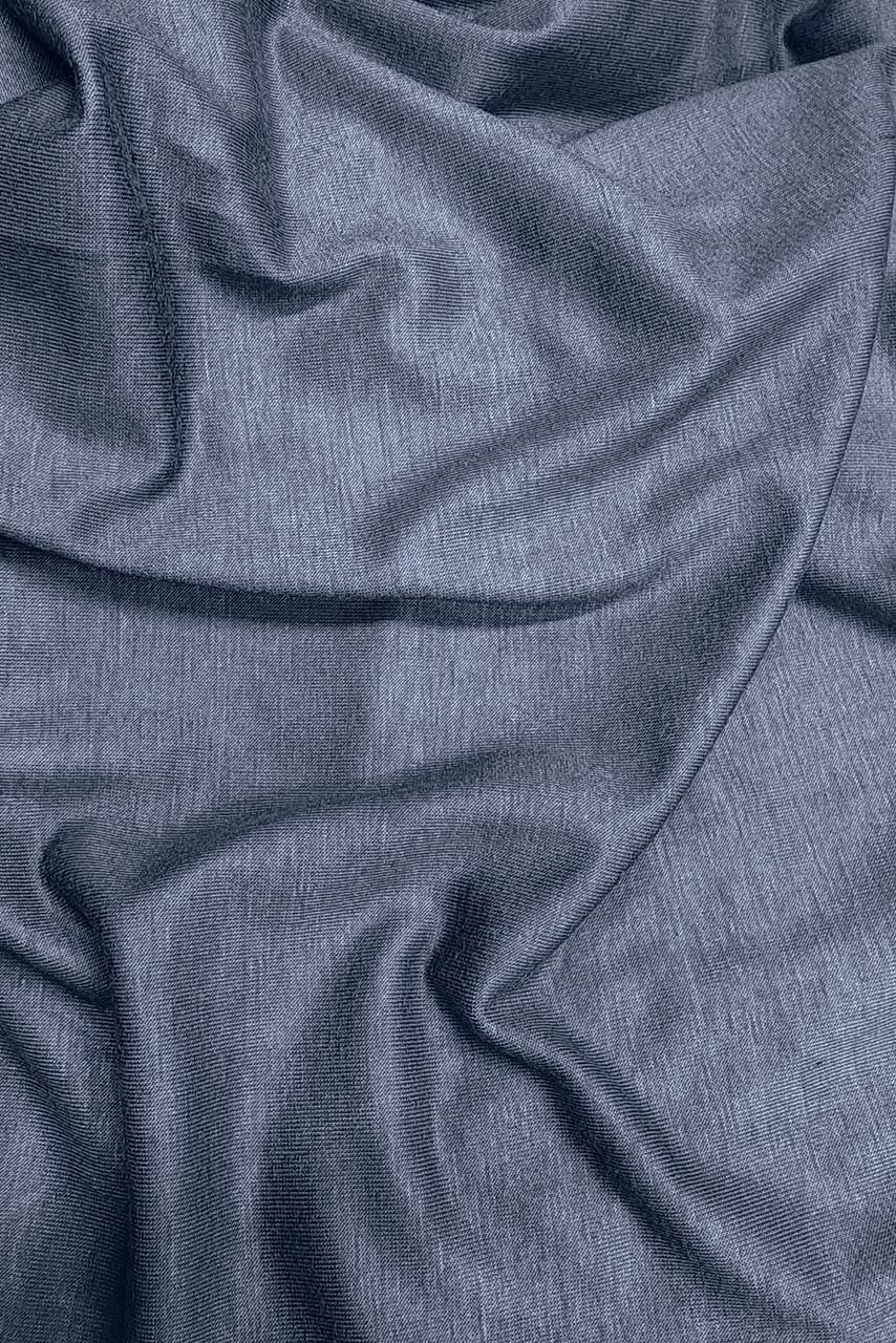 Premium Maxi Jersey Hijab - Whale Blue