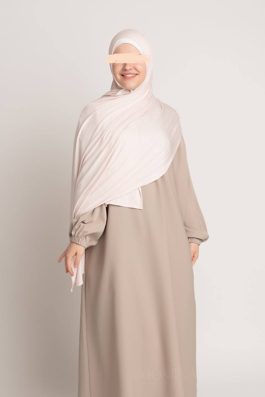 Premium Maxi Jersey Hijab - Pink Pearl - Momina Hijabs & Modestwear