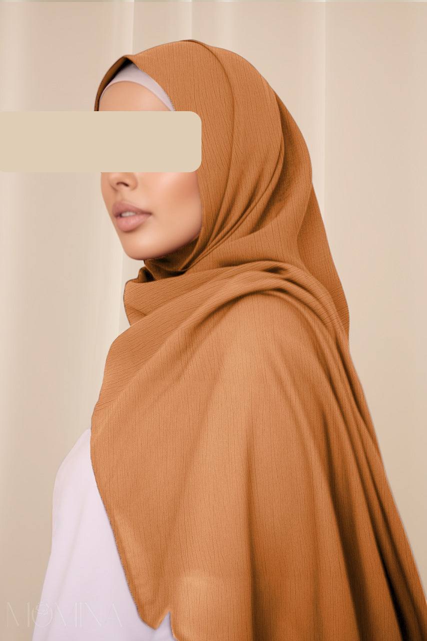 Premium Rayon Hijab - Acorn - Momina Hijabs & Modestwear™