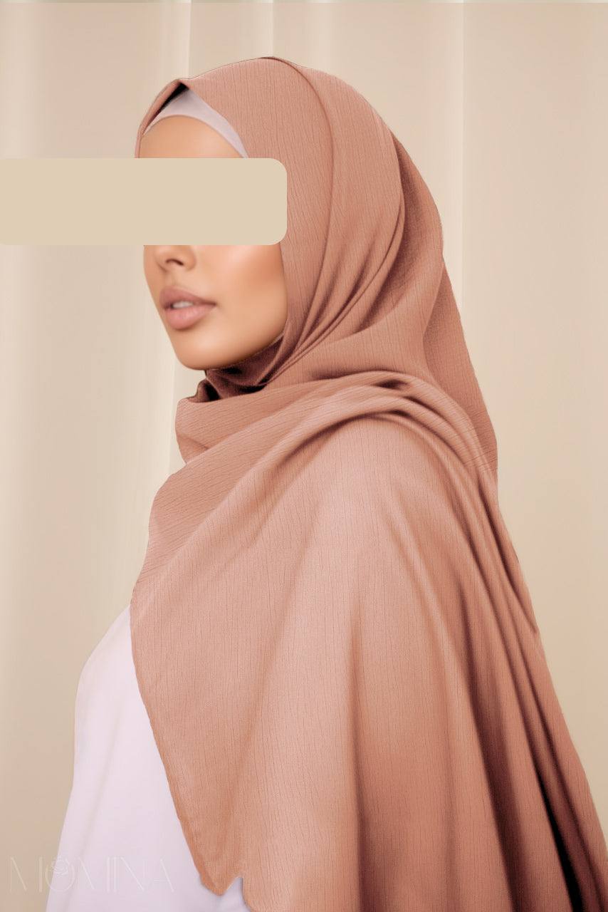 Premium Rayon Hijab - Tea Rose - Momina Hijabs & Modestwear™