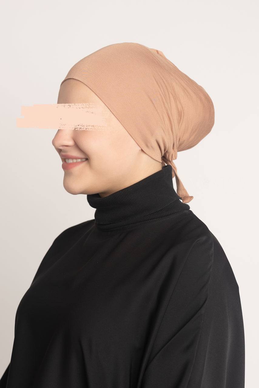 Tie Back Undercap - Auburn - Momina Hijabs & Modestwear